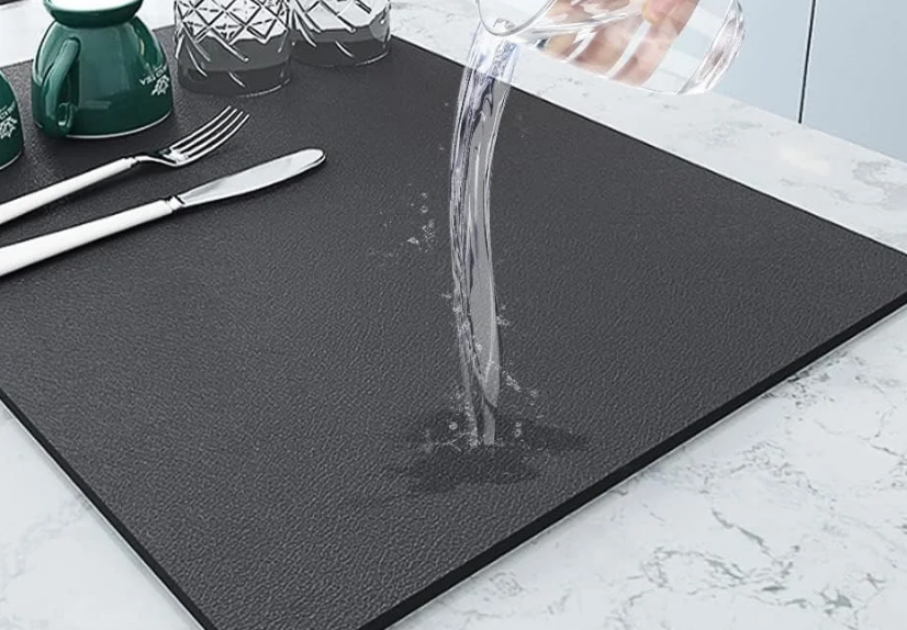 Complete Sink Water Control Set (2 Splash Guards + 1 Drying Mat)